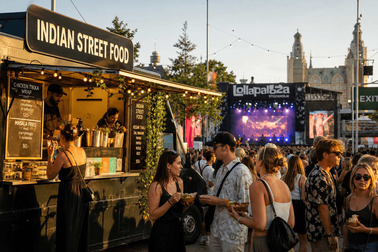 Boho Bars foodtruck på event